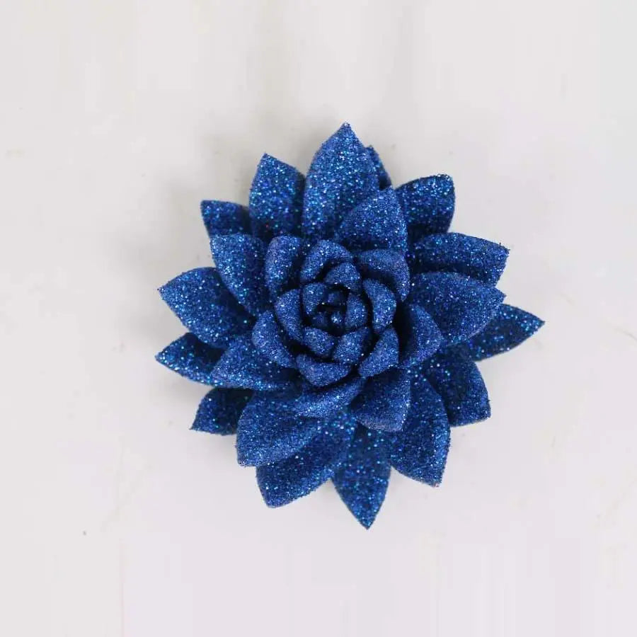 artificial blue succulents Succulents Painted