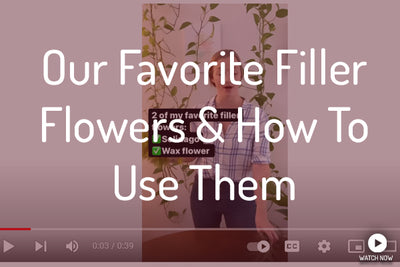 Our Favorite Filler Flowers & How To Use Them
