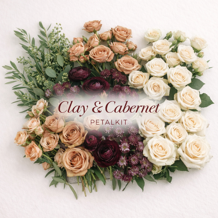 Clay & Cabernet DIY Wedding PetalKit