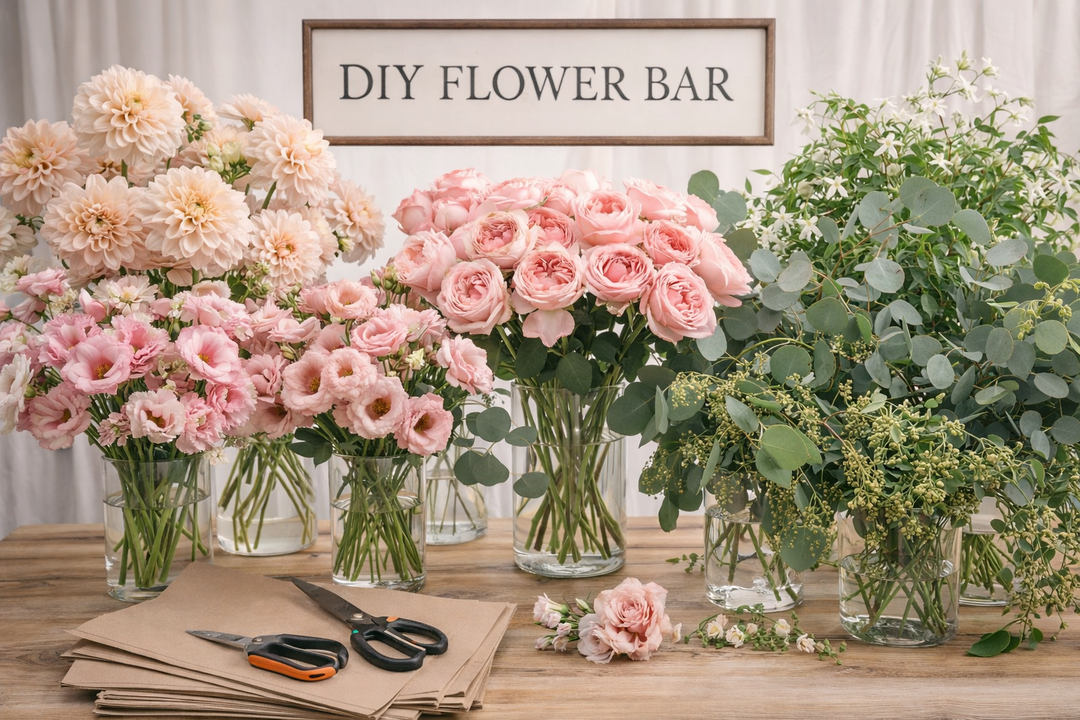 D.I.Y. Farmer's Choice Flower Bar