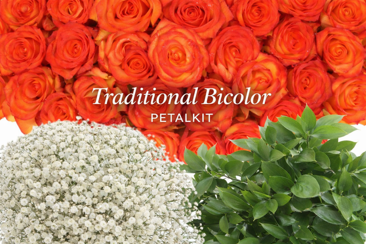 Traditional Bicolor Rose PetalKit