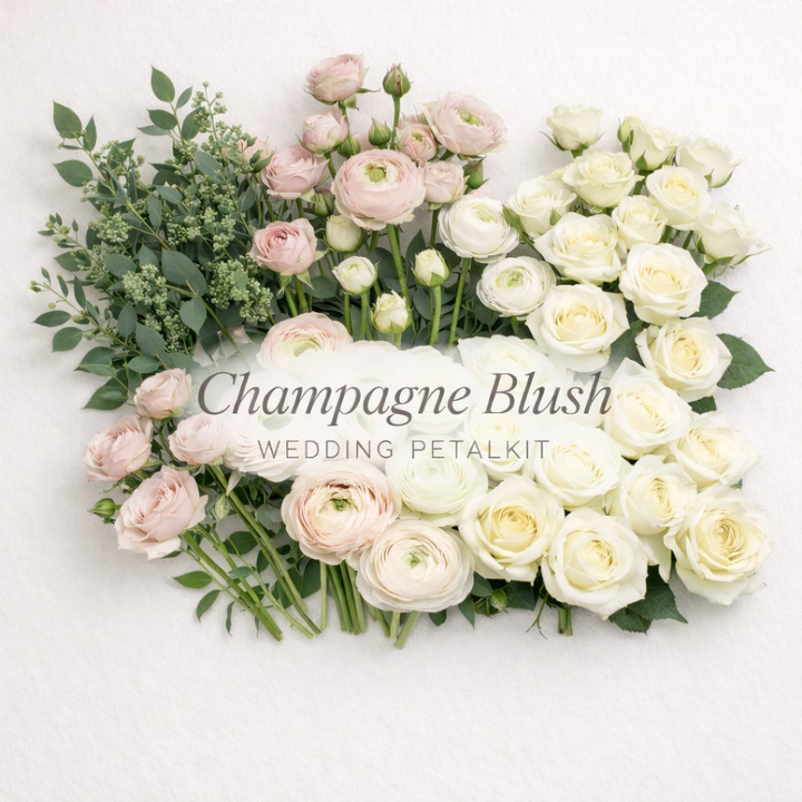 Champagne Blush DIY Wedding PetalKit
