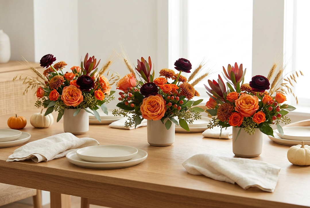 Harvest Table PetalKit Thanksgiving tablescape inspiration